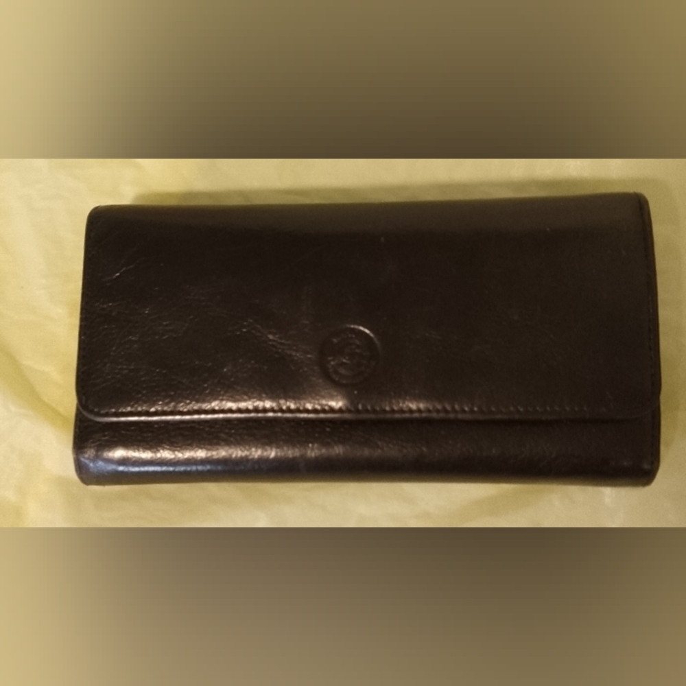 Mancini Elegant Black Wallet